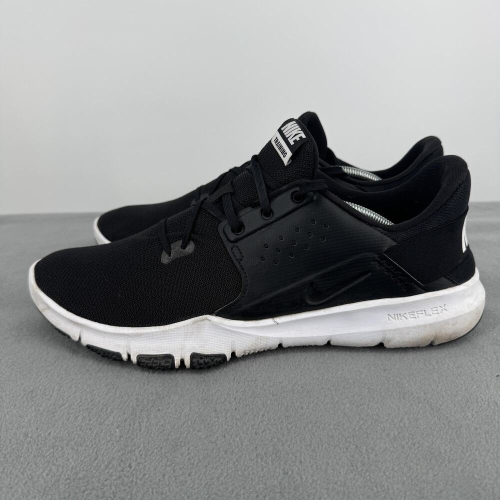 Nike Flex Control 3 Shoes Mens Size 12.5‎ Black White Training AJ5911-001